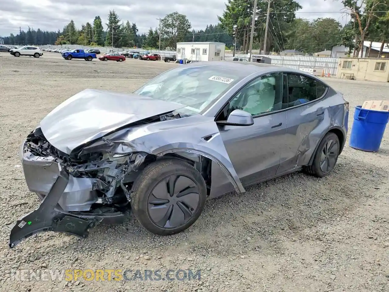 1 Photograph of a damaged car 7SAYGDEE9TF574566 TESLA MODEL Y 2026