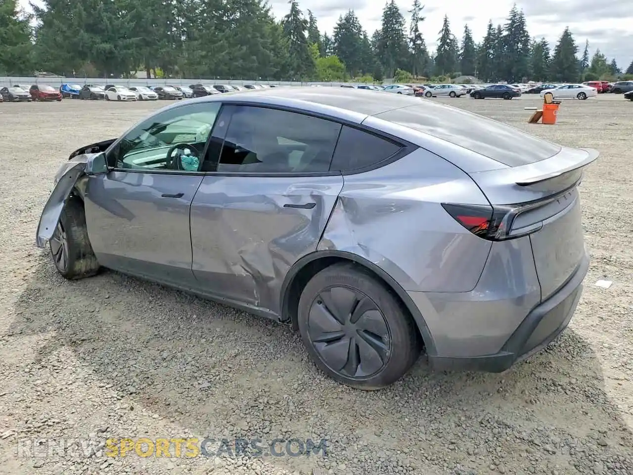 2 Photograph of a damaged car 7SAYGDEE9TF574566 TESLA MODEL Y 2026