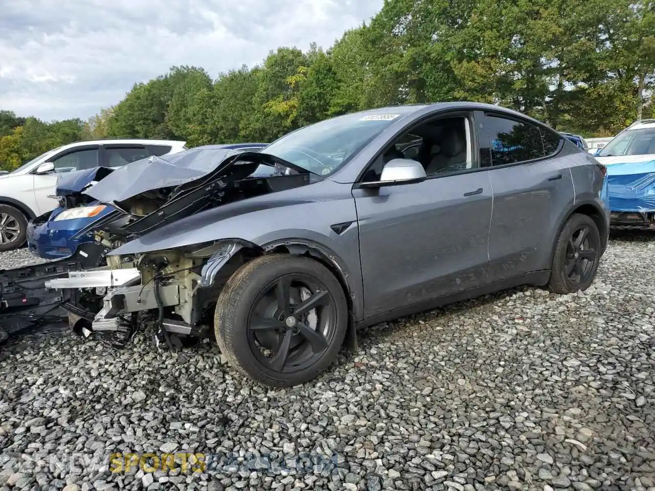 1 Photograph of a damaged car 7SAYGDEEXTA411681 TESLA MODEL Y 2026