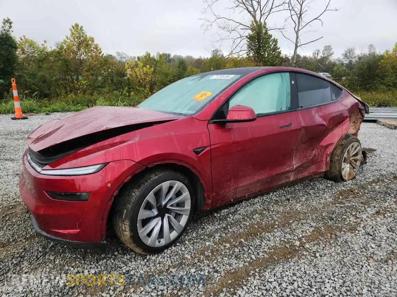 1 Photograph of a damaged car 7SAYGDEEXTA467362 TESLA MODEL Y 2026