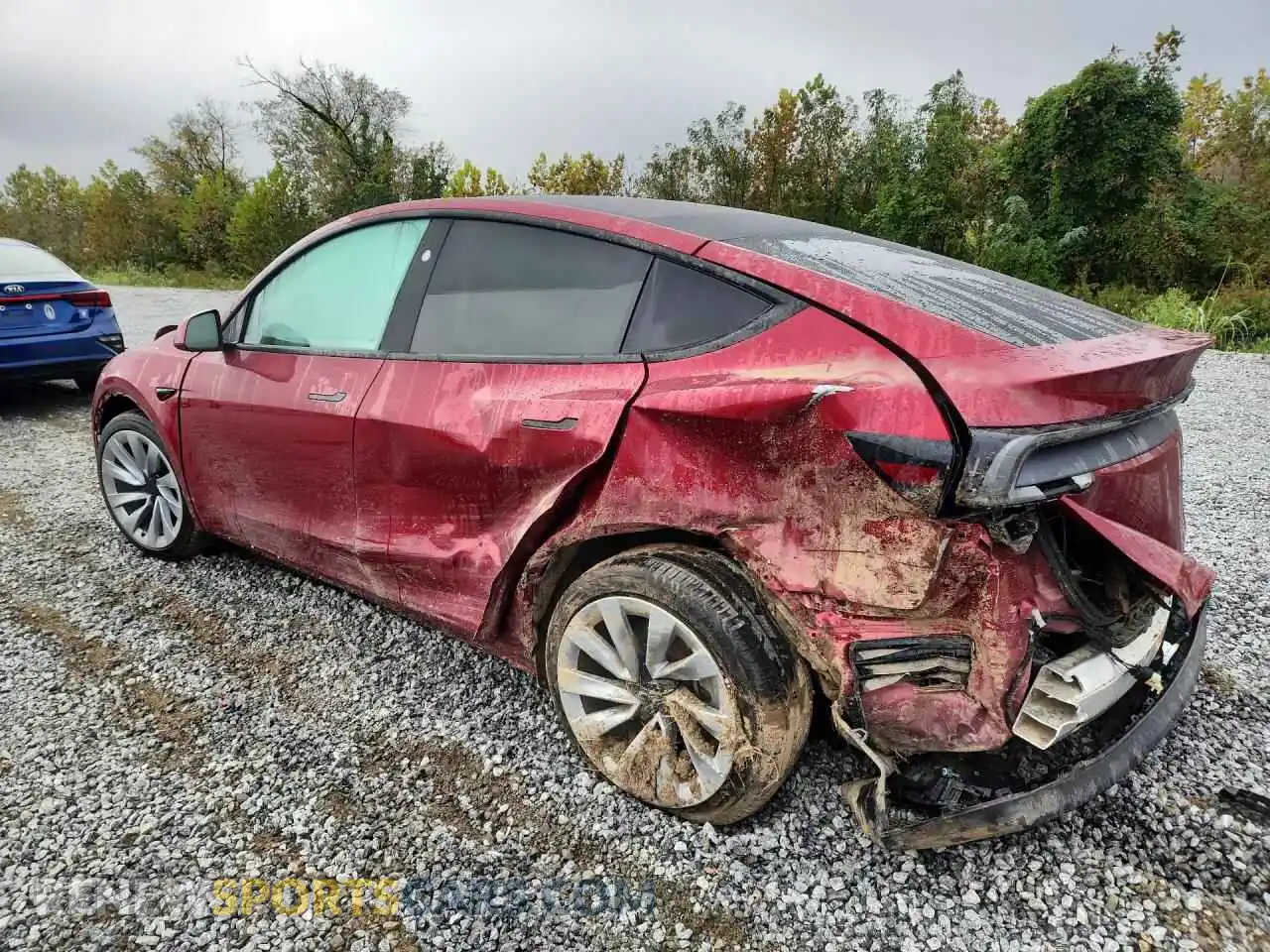 2 Photograph of a damaged car 7SAYGDEEXTA467362 TESLA MODEL Y 2026