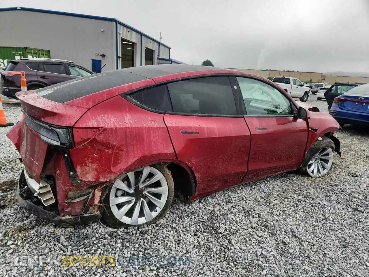 3 Photograph of a damaged car 7SAYGDEEXTA467362 TESLA MODEL Y 2026