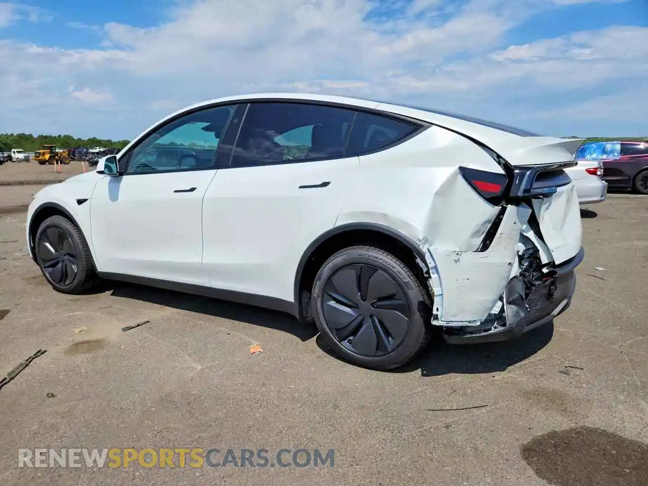 2 Photograph of a damaged car 7SAYGDEEXTA724973 TESLA MODEL Y 2026
