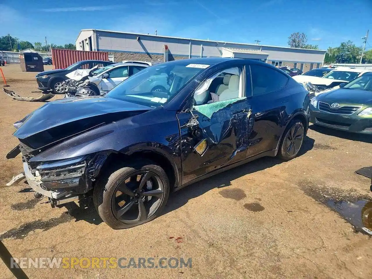 1 Photograph of a damaged car 7SAYGDEEXTF391192 TESLA MODEL Y 2026