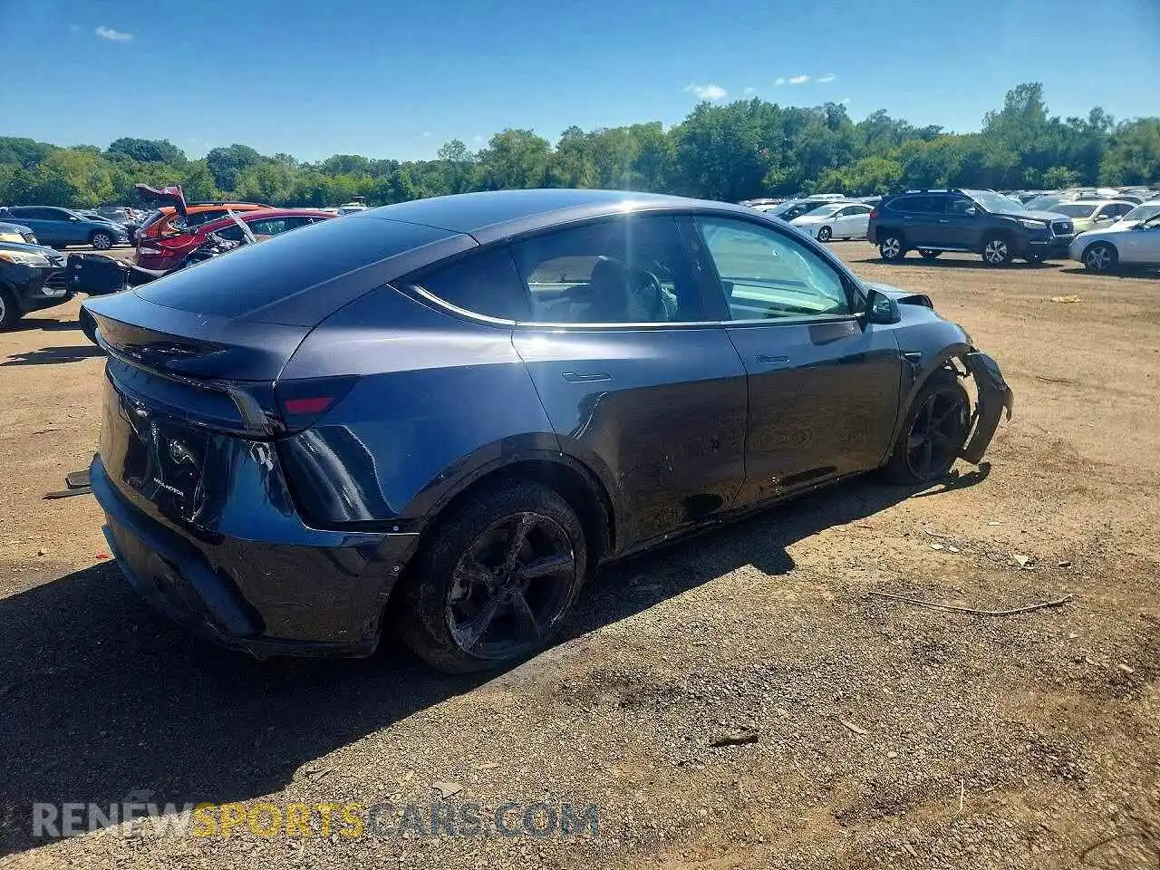 3 Photograph of a damaged car 7SAYGDEEXTF391192 TESLA MODEL Y 2026