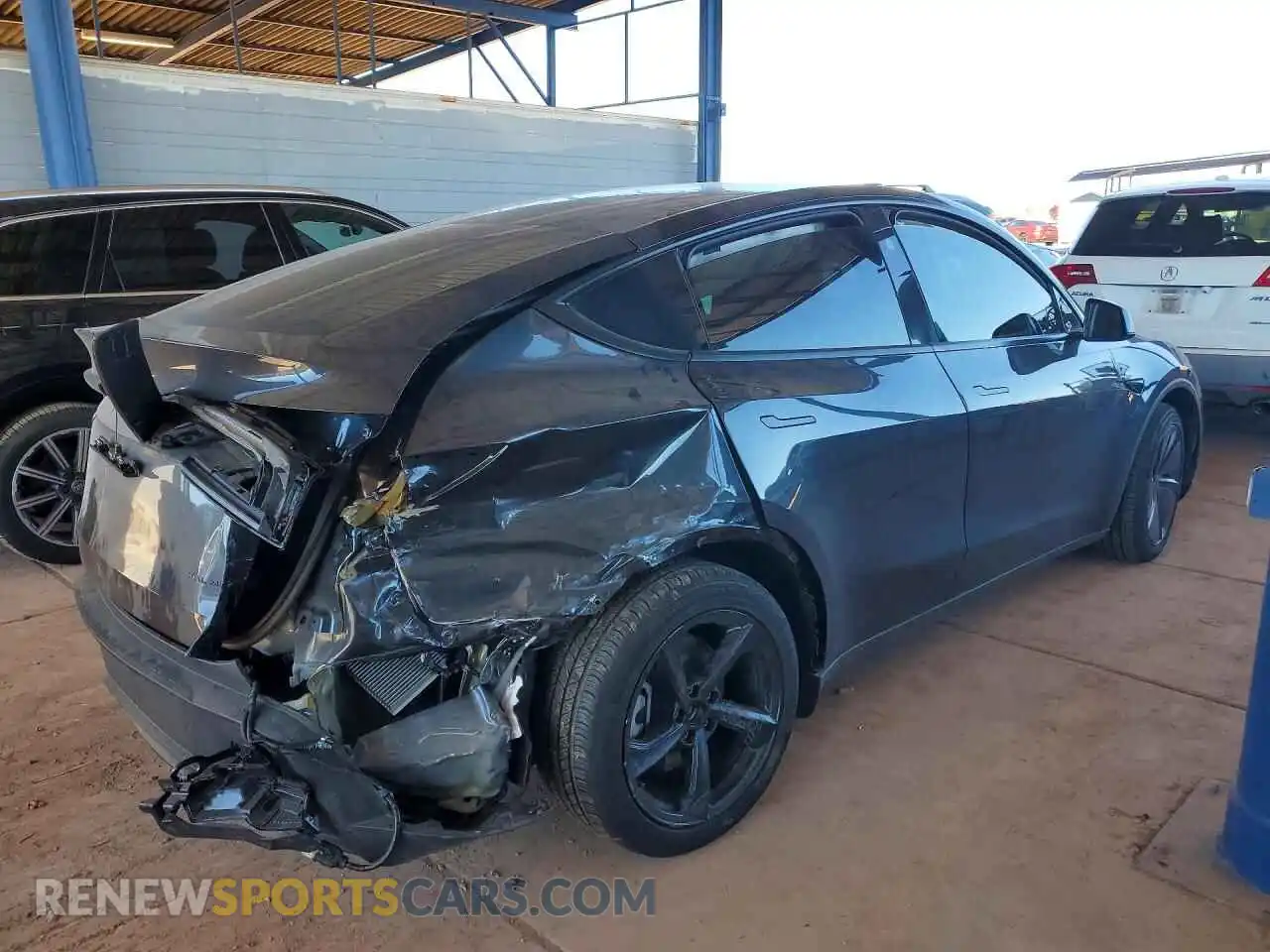 3 Photograph of a damaged car 7SAYGDEEXTF578836 TESLA MODEL Y 2026