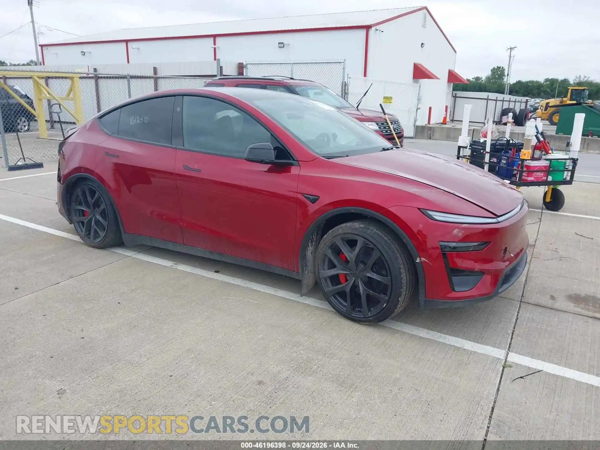 1 Photograph of a damaged car 7SAYGDET0TA667181 TESLA MODEL Y 2026