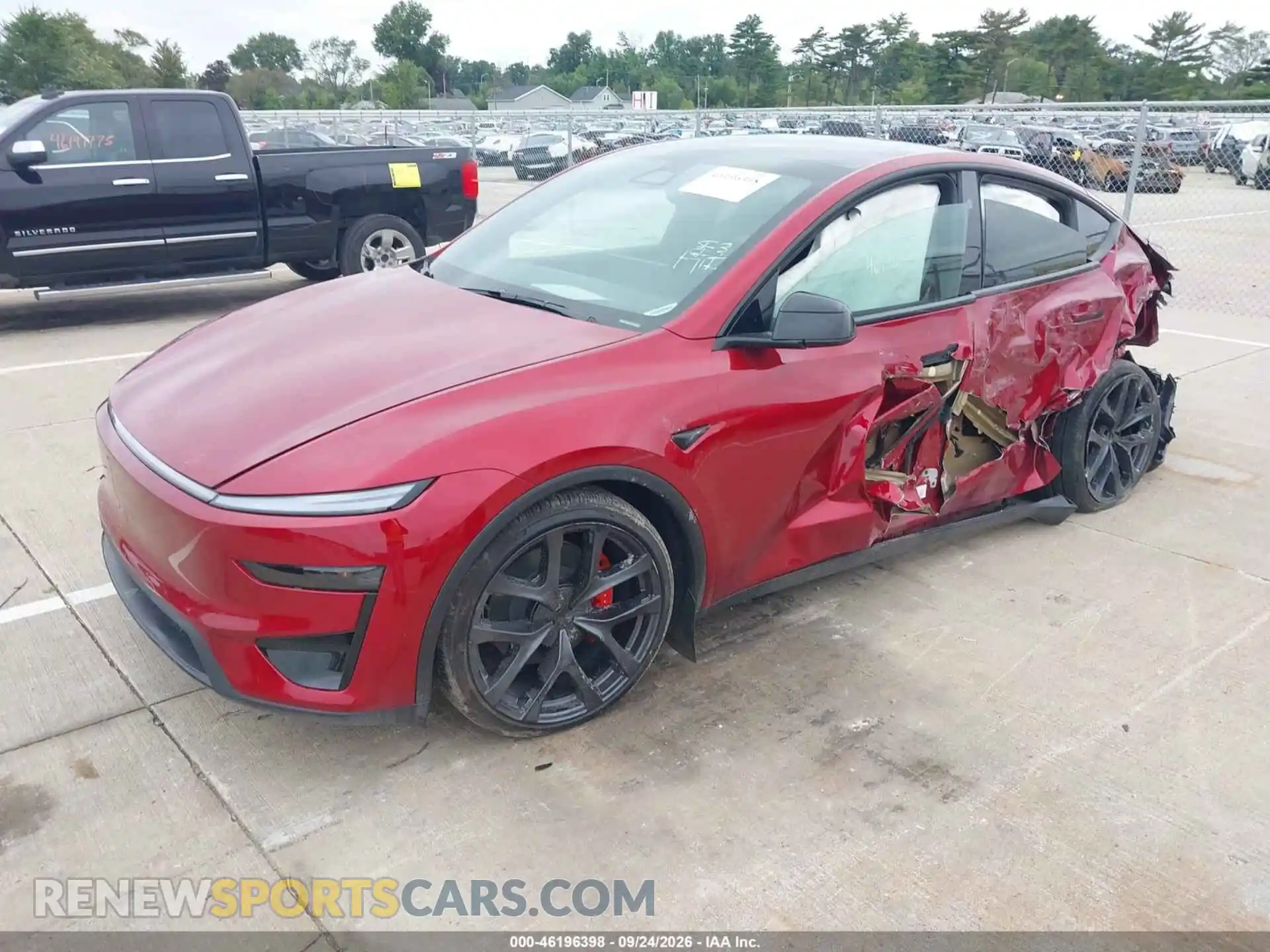 2 Photograph of a damaged car 7SAYGDET0TA667181 TESLA MODEL Y 2026