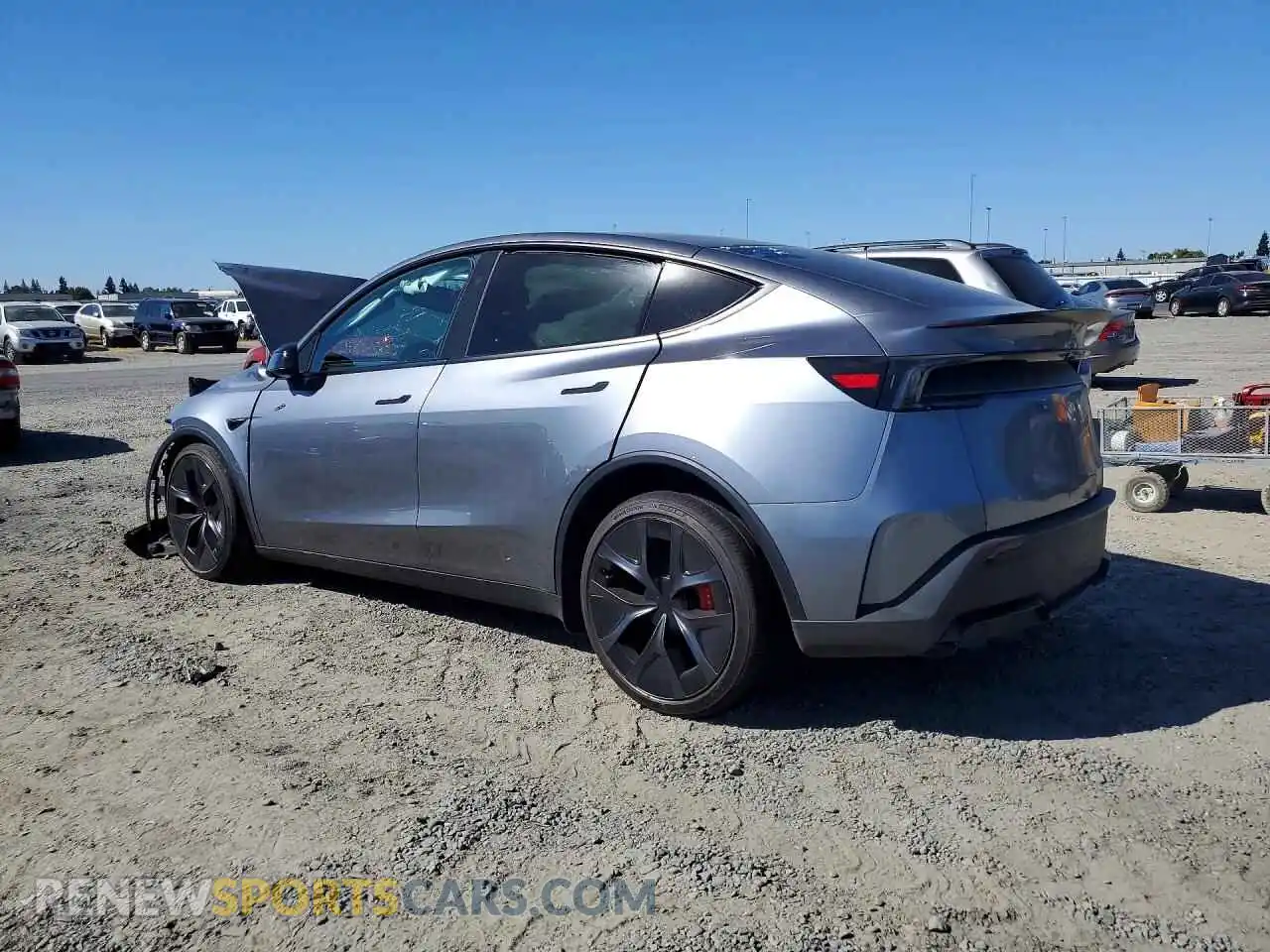 2 Photograph of a damaged car 7SAYGDET1TA728974 TESLA MODEL Y 2026