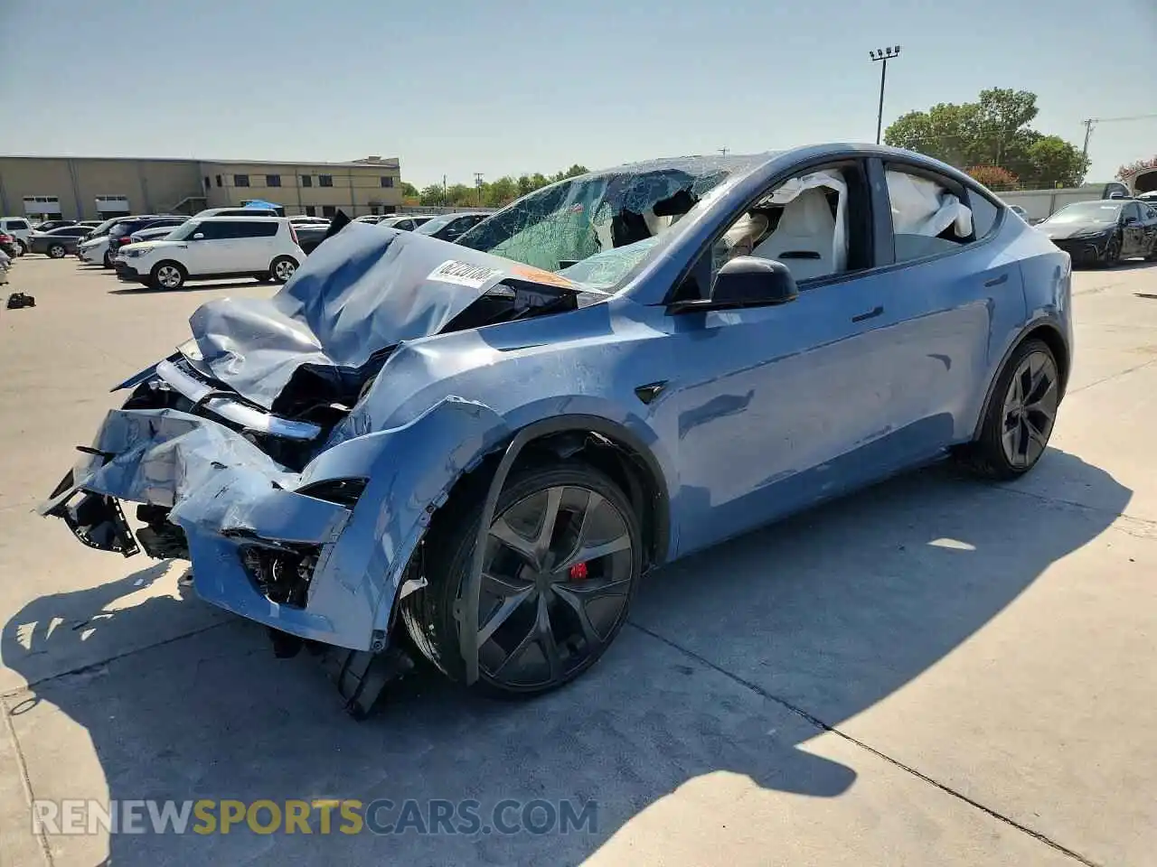 1 Фотография поврежденного автомобиля 7SAYGDET1TA733866 TESLA MODEL Y 2026