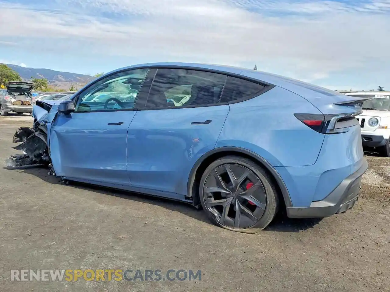 2 Photograph of a damaged car 7SAYGDET1TA735178 TESLA MODEL Y 2026
