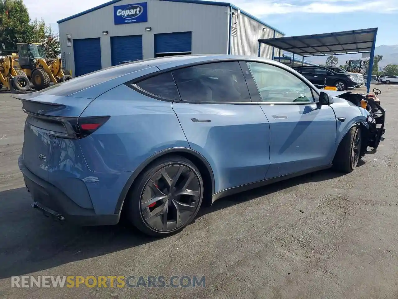 3 Photograph of a damaged car 7SAYGDET1TA735178 TESLA MODEL Y 2026