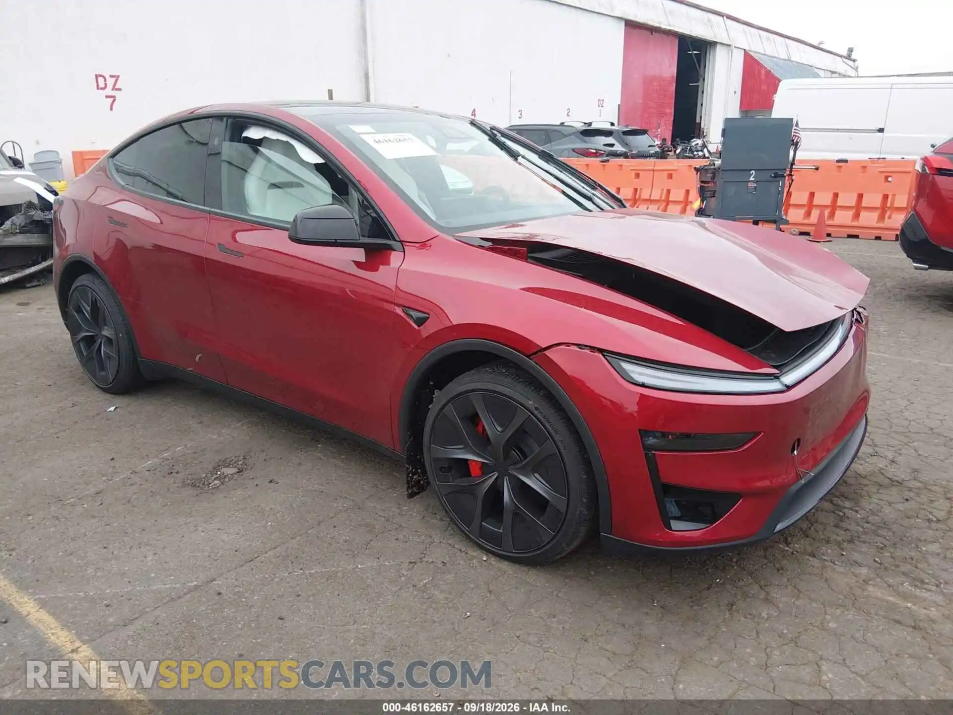 1 Photograph of a damaged car 7SAYGDET2TA758677 TESLA MODEL Y 2026