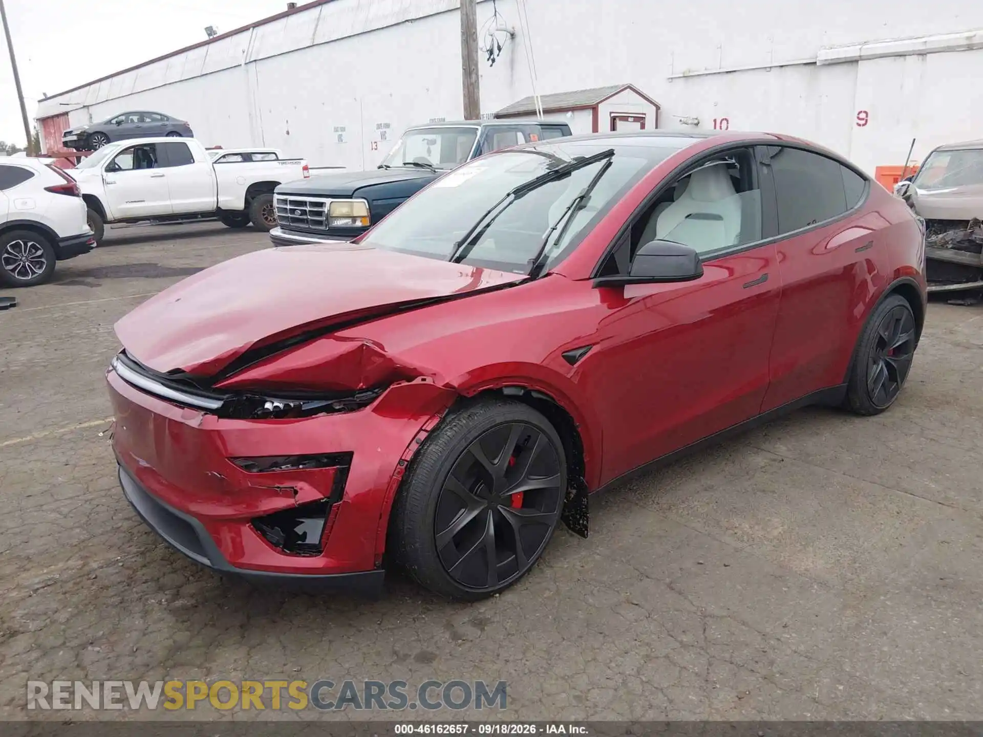 2 Photograph of a damaged car 7SAYGDET2TA758677 TESLA MODEL Y 2026