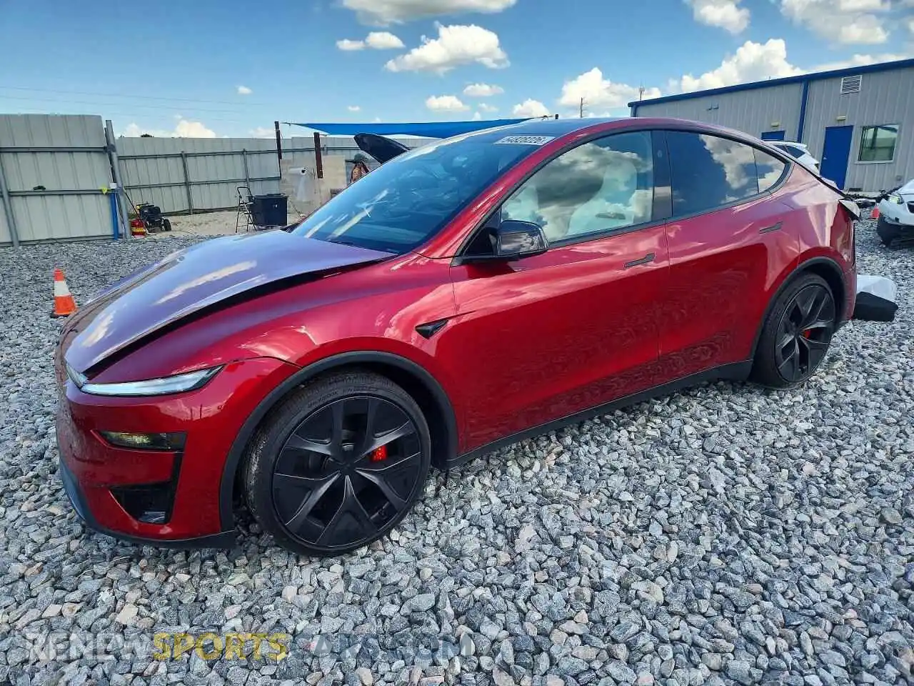 1 fotografías del automóvil dañado 7SAYGDET4TA680130 TESLA MODEL Y 2026