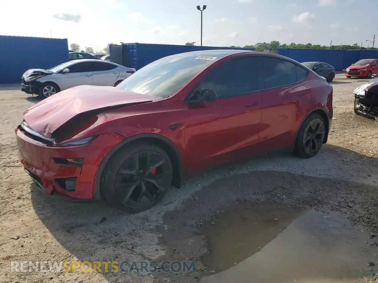 1 Photograph of a damaged car 7SAYGDET7TA679392 TESLA MODEL Y 2026