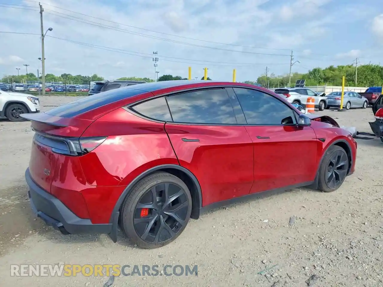 3 Photograph of a damaged car 7SAYGDET7TA679392 TESLA MODEL Y 2026