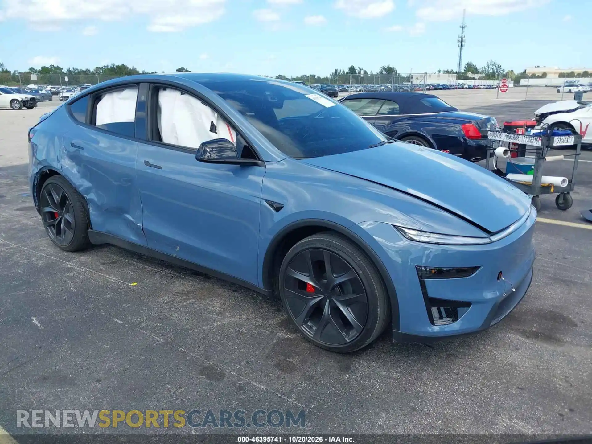 1 Photograph of a damaged car 7SAYGDET7TA762739 TESLA MODEL Y 2026