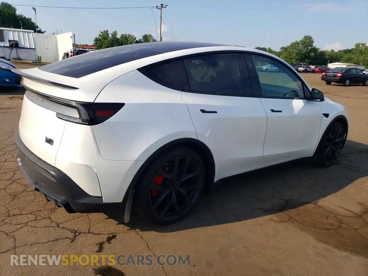 3 Photograph of a damaged car 7SAYGDET9TA658396 TESLA MODEL Y 2026