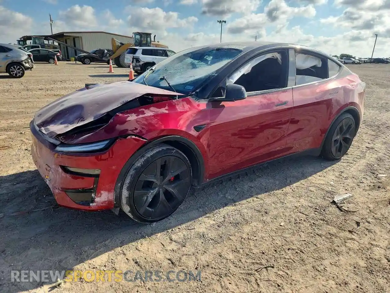 1 Photograph of a damaged car 7SAYGDET9TA672492 TESLA MODEL Y 2026