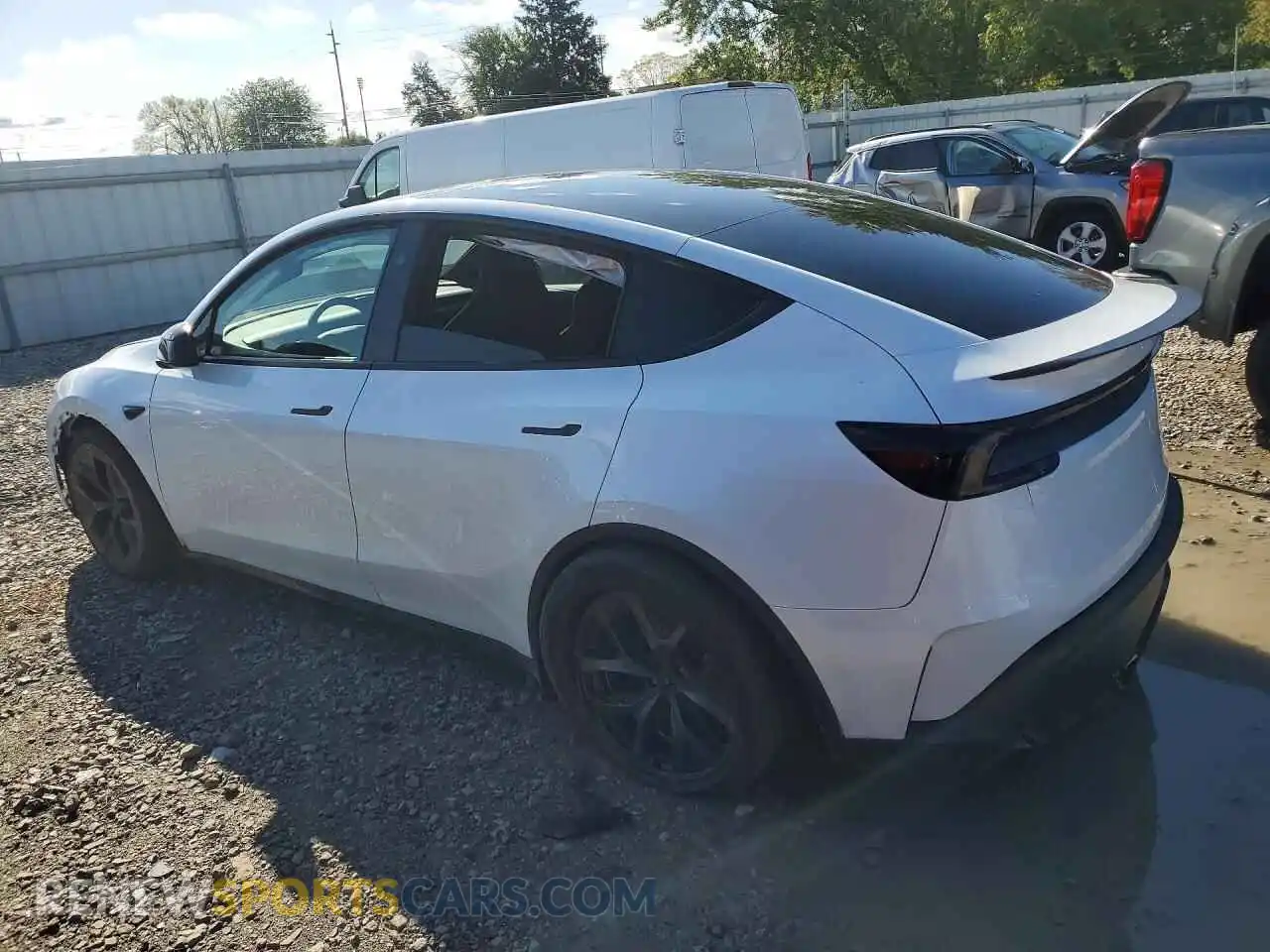 2 fotografías del automóvil dañado 7SAYGDET9TA711288 TESLA MODEL Y 2026