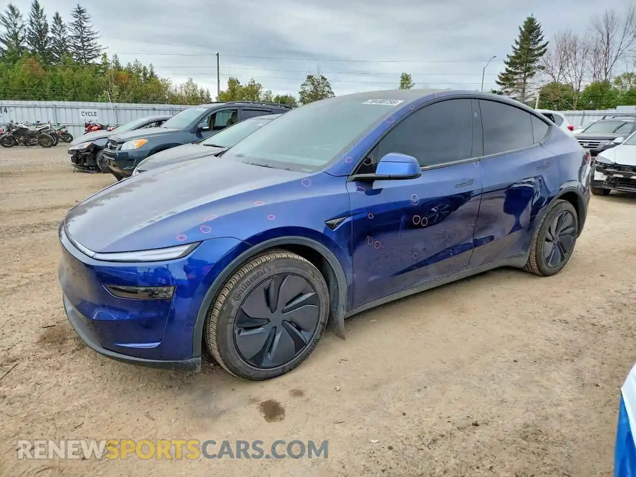 1 Photograph of a damaged car XP7YGDEE4TB760057 TESLA MODEL Y 2026