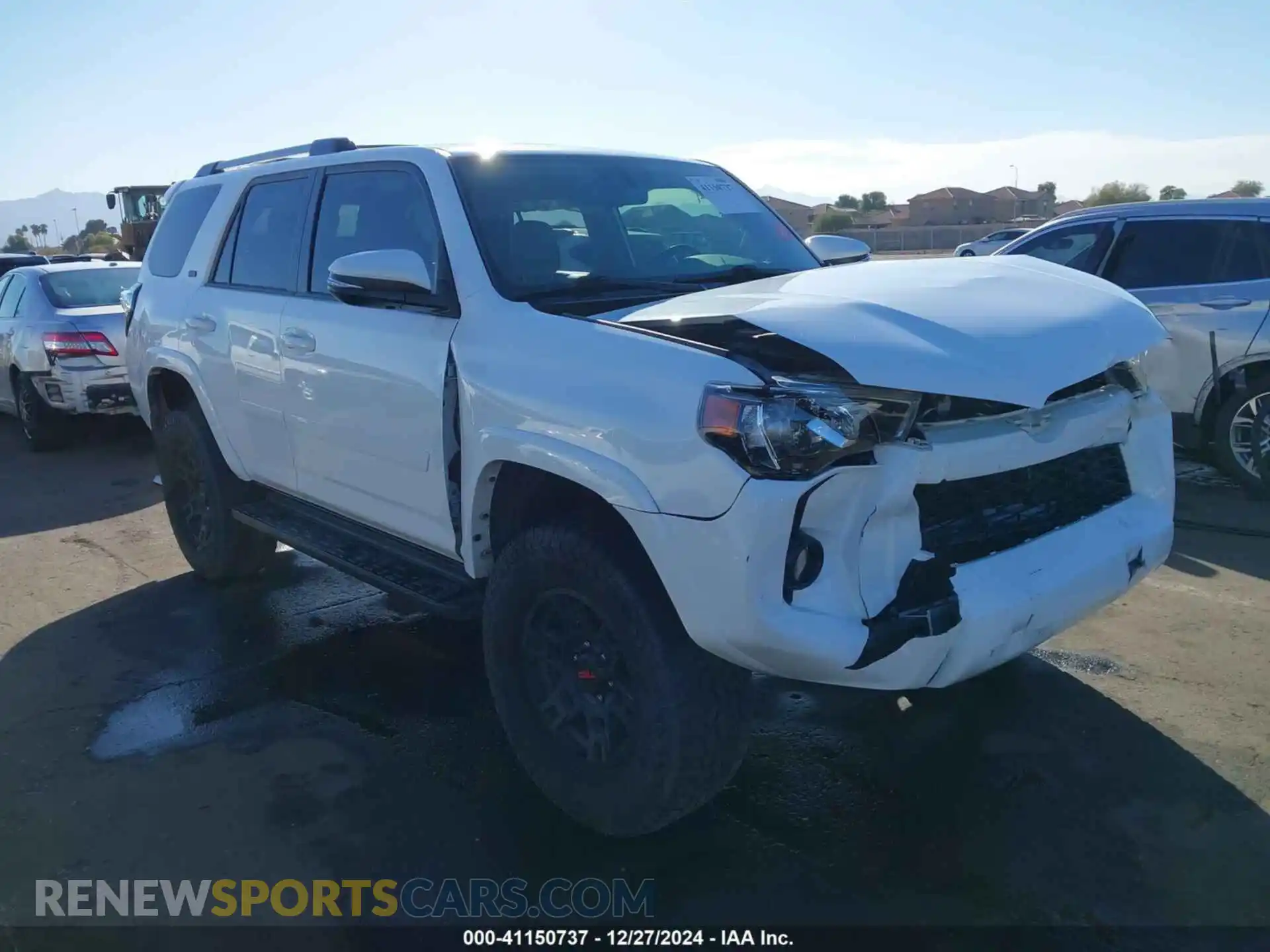 1 Photograph of a damaged car JTEBU5JR1K5722313 TOYOTA 4RUNNER 2019