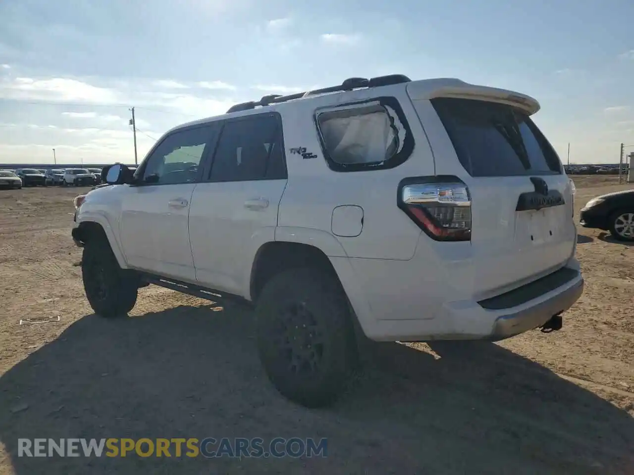 2 Photograph of a damaged car JTEBU5JR2K5649968 TOYOTA 4RUNNER 2019