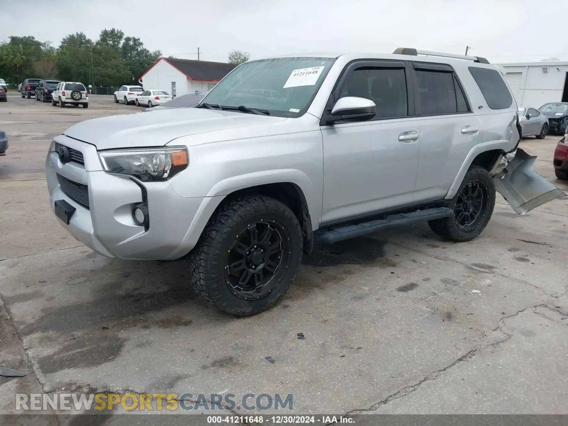 2 Photograph of a damaged car JTEBU5JR3K5710941 TOYOTA 4RUNNER 2019