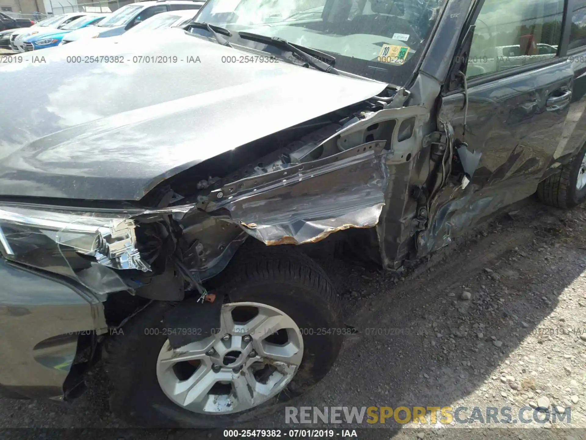 6 Photograph of a damaged car JTEBU5JR4K5612761 TOYOTA 4RUNNER 2019
