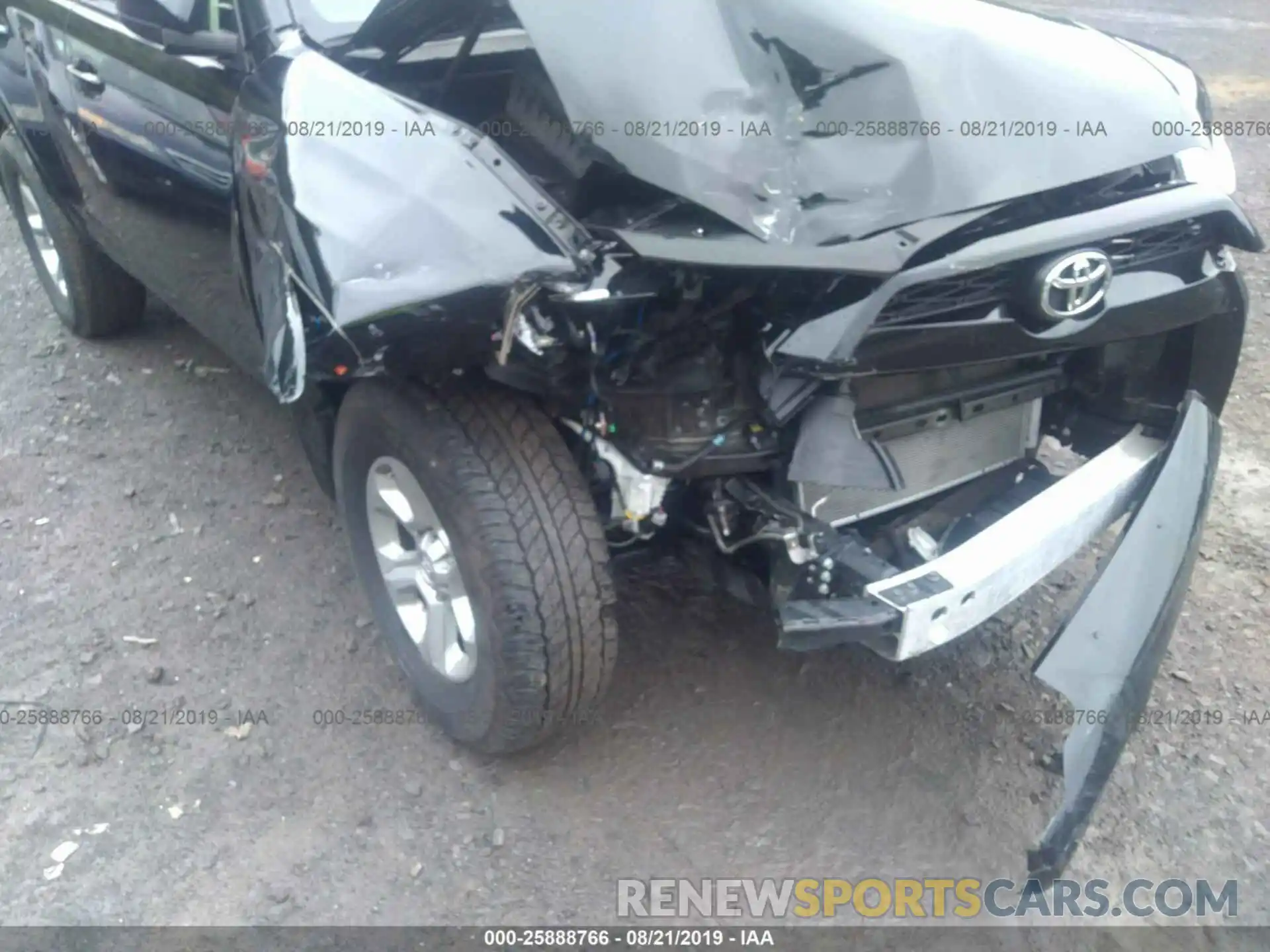 6 Photograph of a damaged car JTEBU5JR6K5615371 TOYOTA 4RUNNER 2019