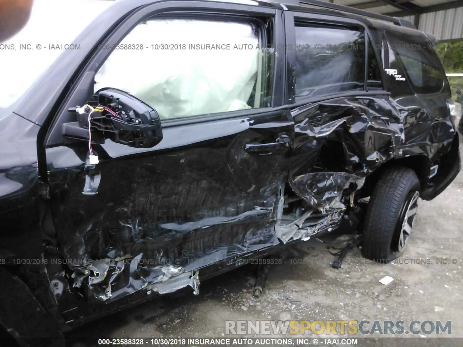 6 Photograph of a damaged car JTEBU5JR6K5617217 Toyota 4runner 2019