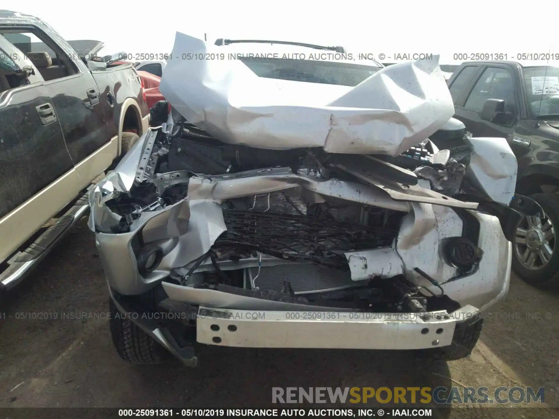 6 Photograph of a damaged car JTEBU5JR6K5628993 TOYOTA 4RUNNER 2019