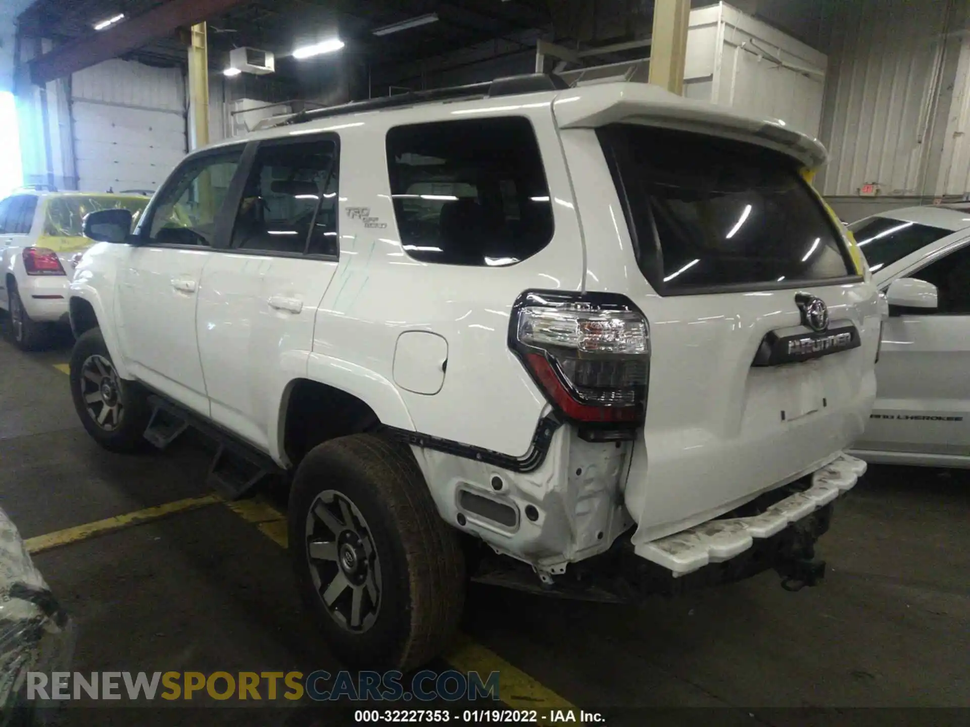 3 Photograph of a damaged car JTEBU5JR7K5674848 TOYOTA 4RUNNER 2019