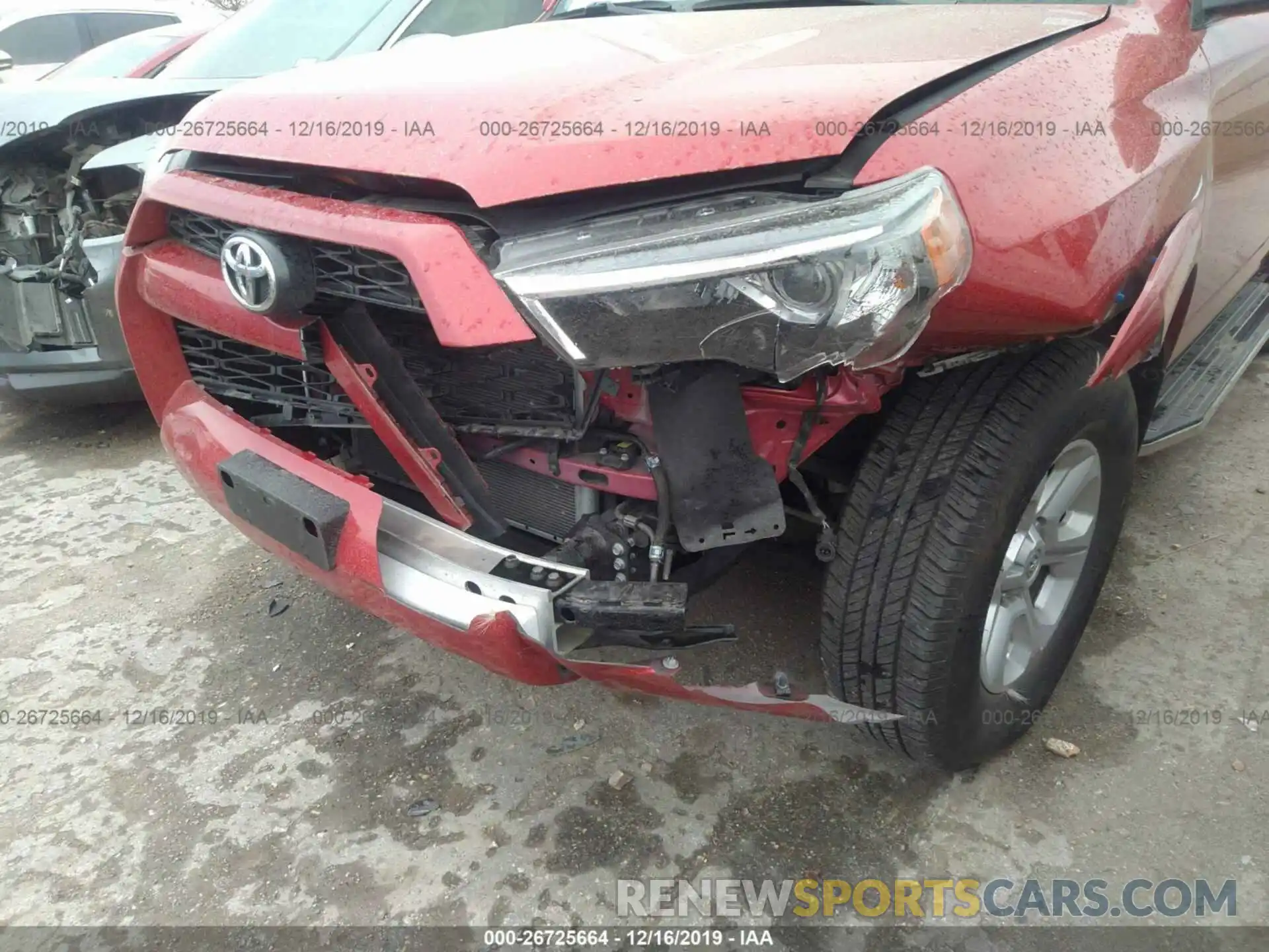6 Photograph of a damaged car JTEBU5JR8K5688869 TOYOTA 4RUNNER 2019