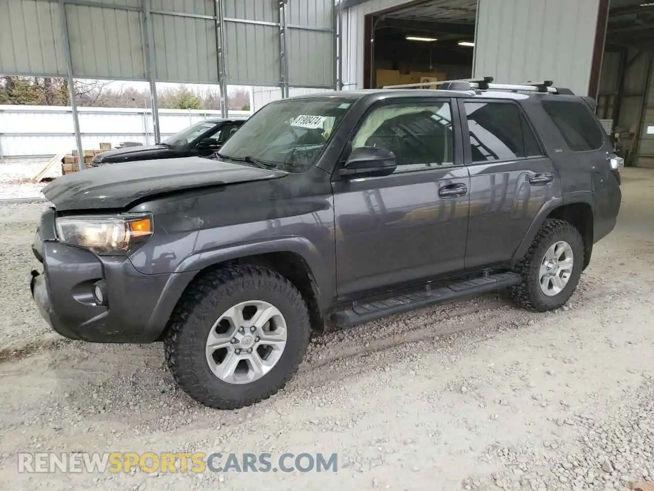 1 Photograph of a damaged car JTEBU5JR9K5664290 TOYOTA 4RUNNER 2019