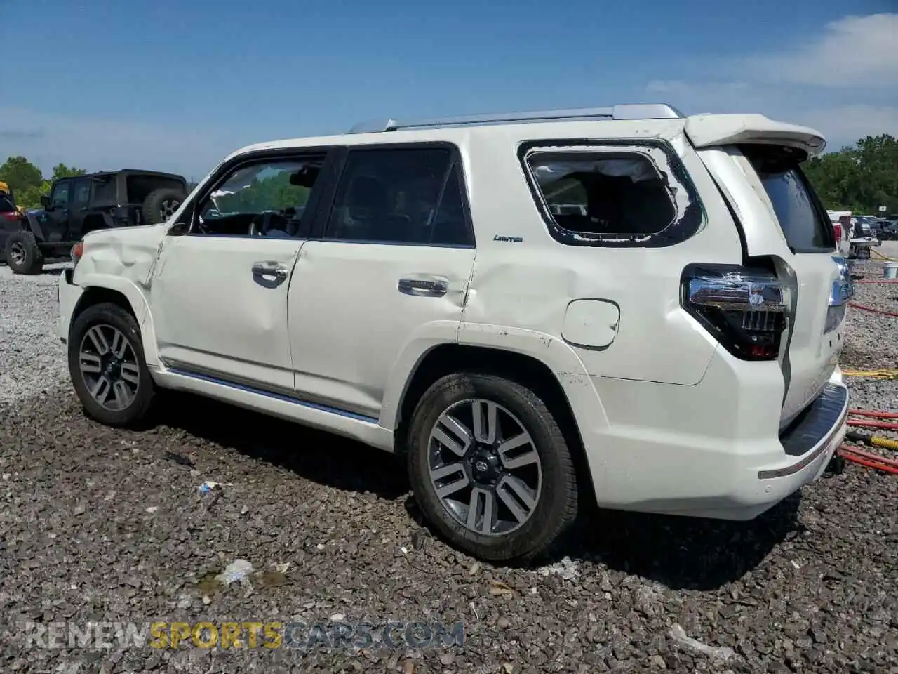 2 fotografías del automóvil dañado JTEZU5JR0K5200867 TOYOTA 4RUNNER 2019