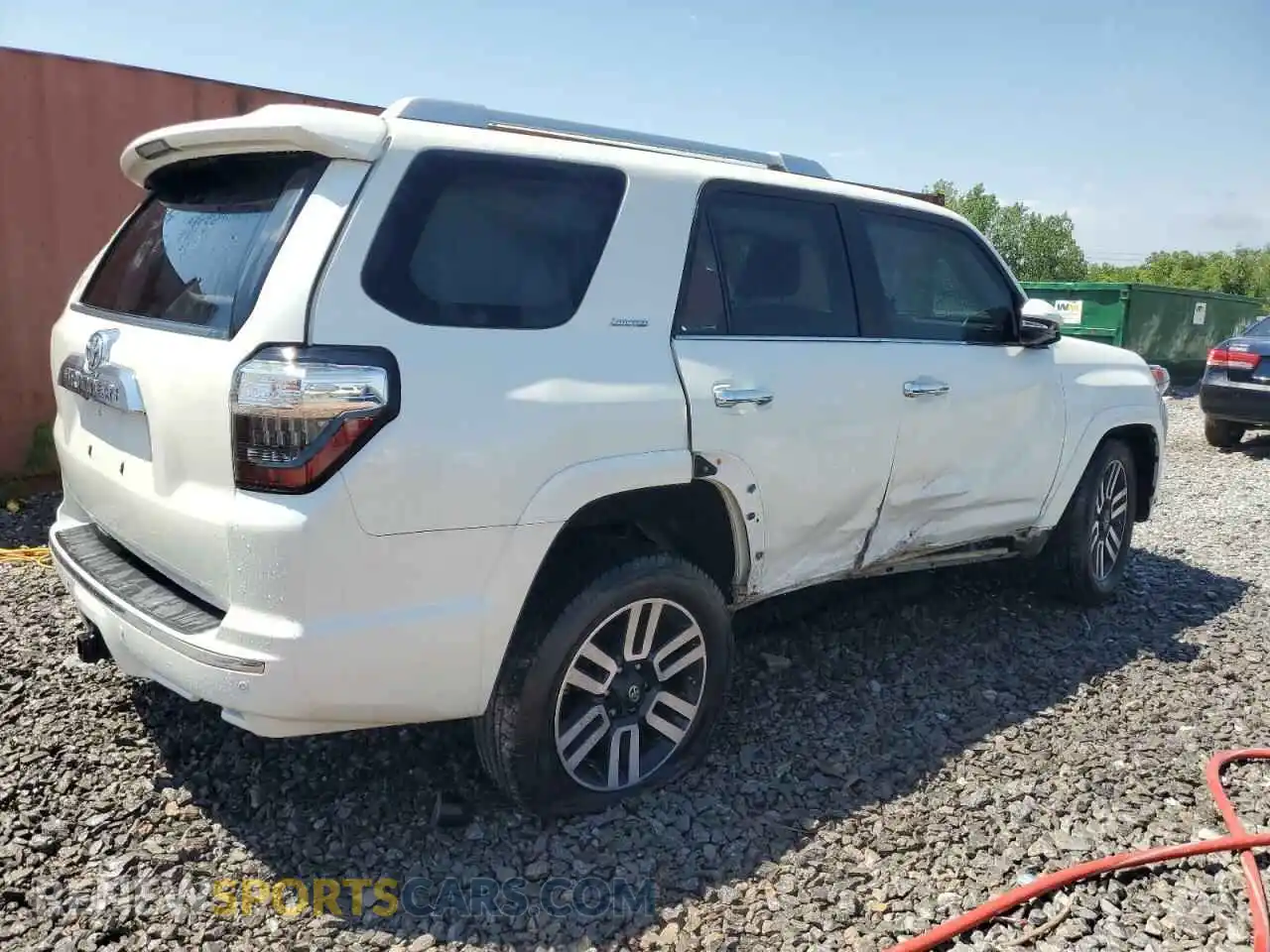 3 fotografías del automóvil dañado JTEZU5JR0K5200867 TOYOTA 4RUNNER 2019