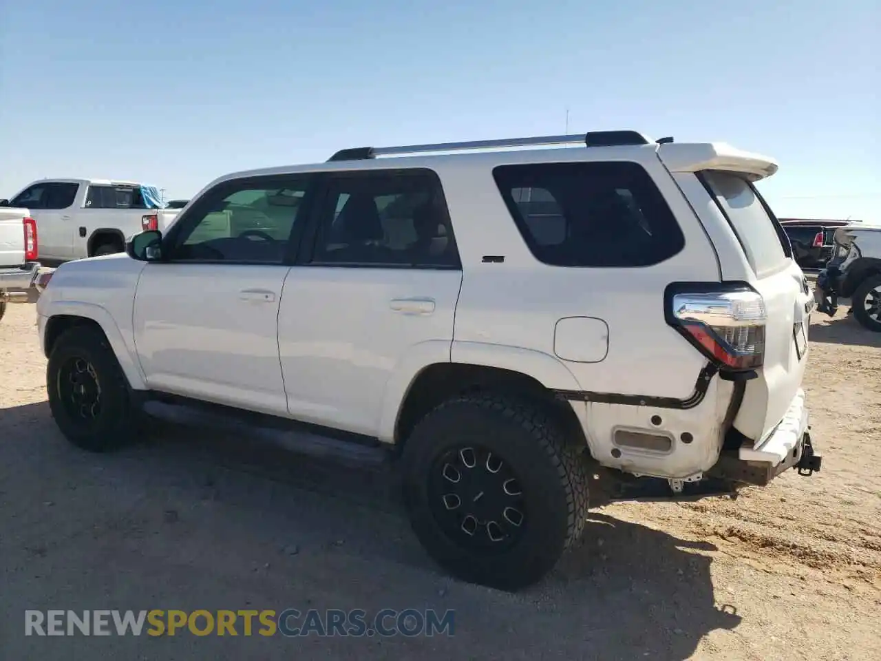 2 fotografías del automóvil dañado JTEZU5JR4K5201570 TOYOTA 4RUNNER 2019