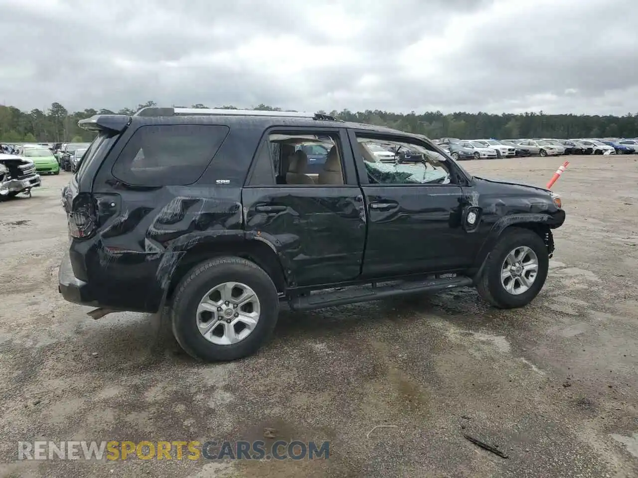 3 fotografías del automóvil dañado JTEZU5JR5K5211024 TOYOTA 4RUNNER 2019