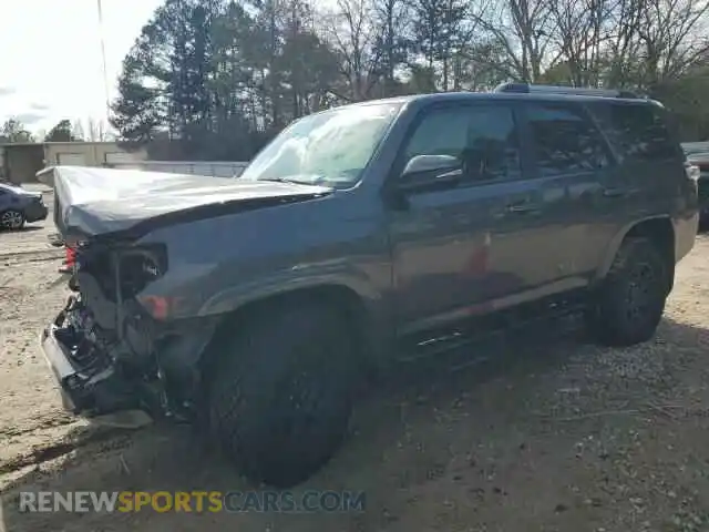 1 Photograph of a damaged car JTEZU5JR7K5197319 TOYOTA 4RUNNER 2019