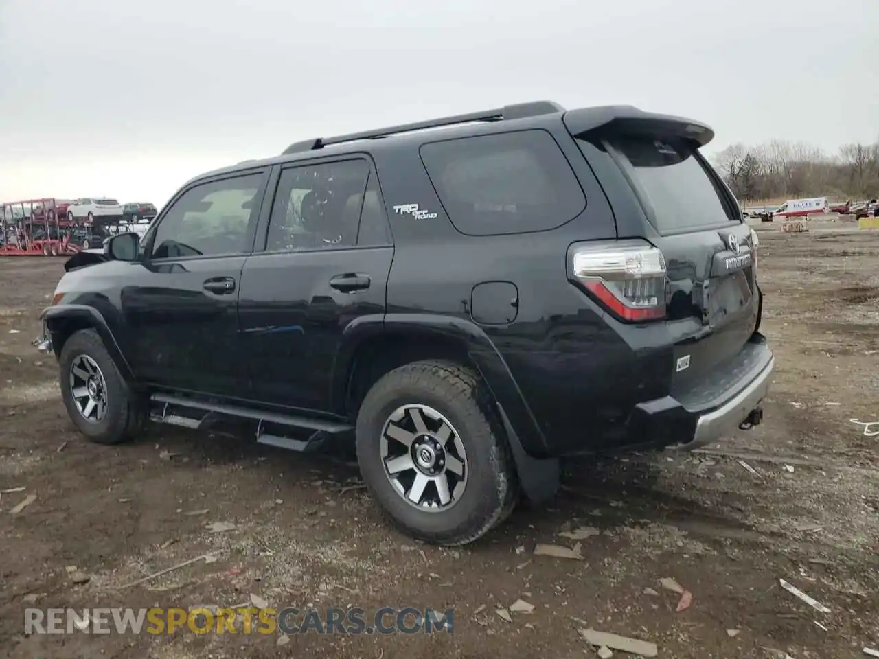 2 Photograph of a damaged car JTEBU5JR4L5809074 TOYOTA 4RUNNER 2020