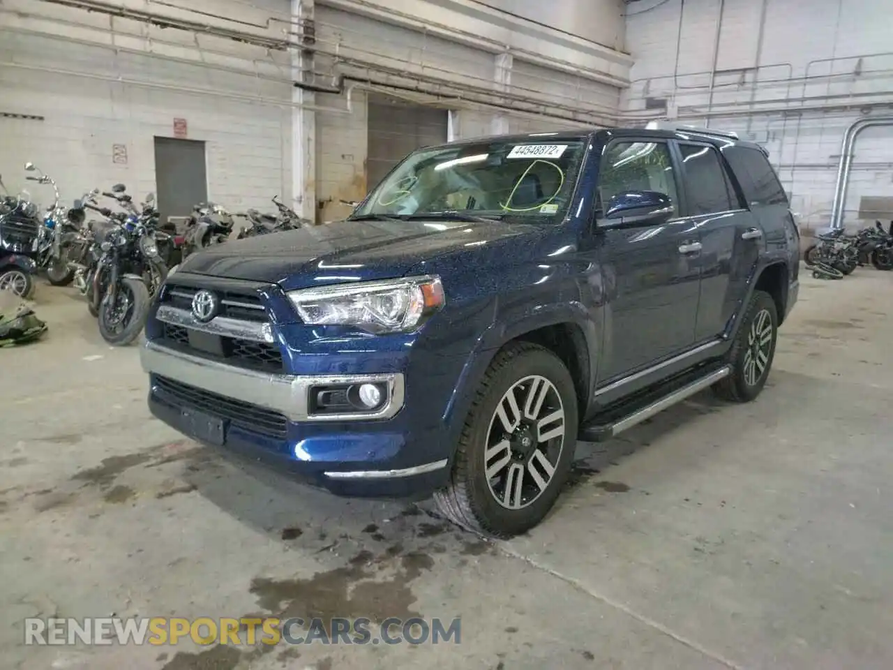 2 Photograph of a damaged car JTEBU5JR4L5809303 TOYOTA 4RUNNER 2020