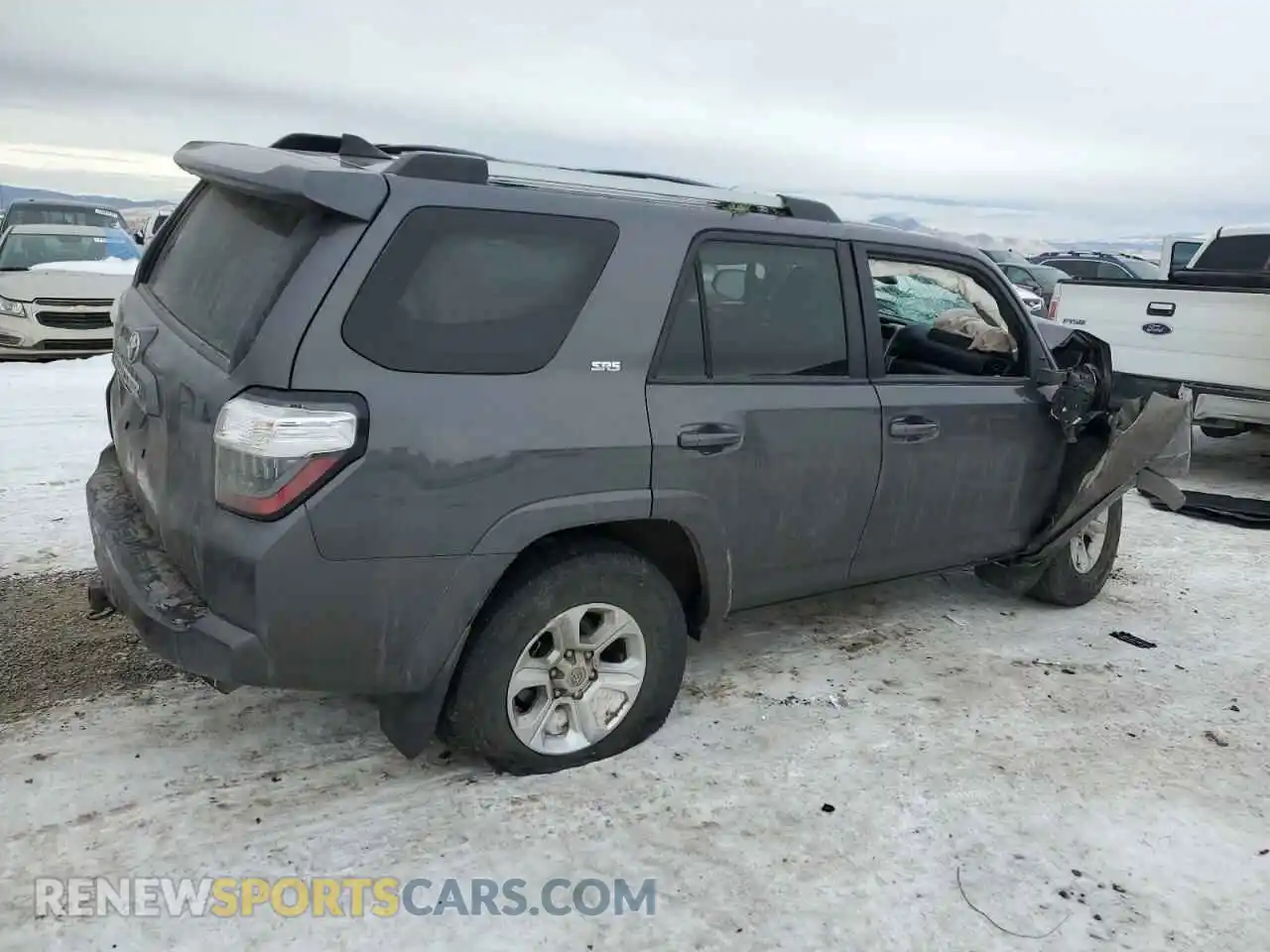 3 Photograph of a damaged car JTEBU5JR5L5793628 TOYOTA 4RUNNER 2020