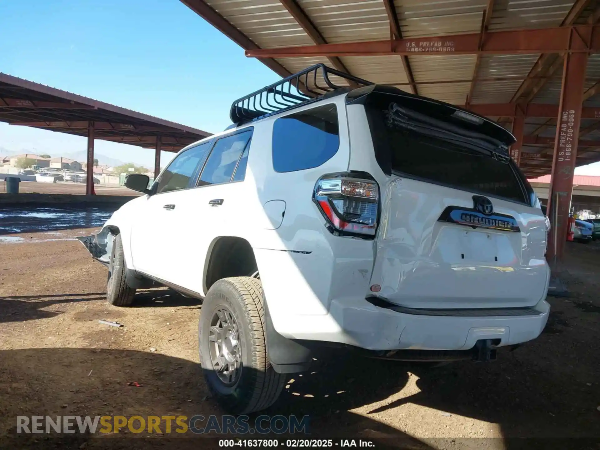 3 Фотография поврежденного автомобиля JTEBU5JR6L5832422 TOYOTA 4RUNNER 2020