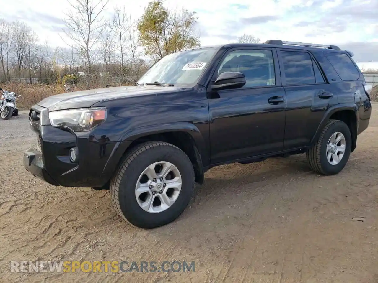 1 Photograph of a damaged car JTEBU5JR7L5774434 TOYOTA 4RUNNER 2020
