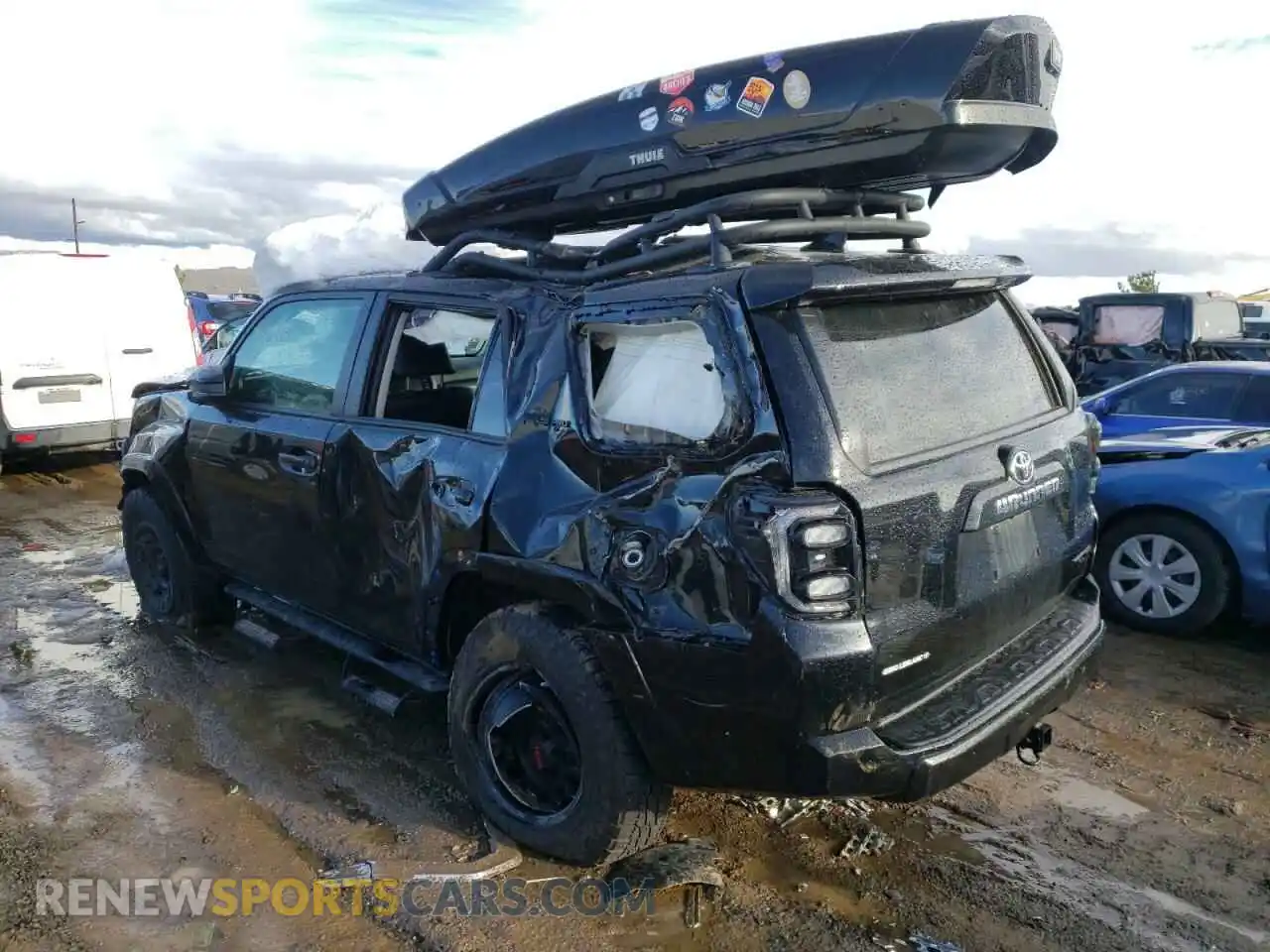 3 Фотография поврежденного автомобиля JTEBU5JR9L5800287 TOYOTA 4RUNNER 2020