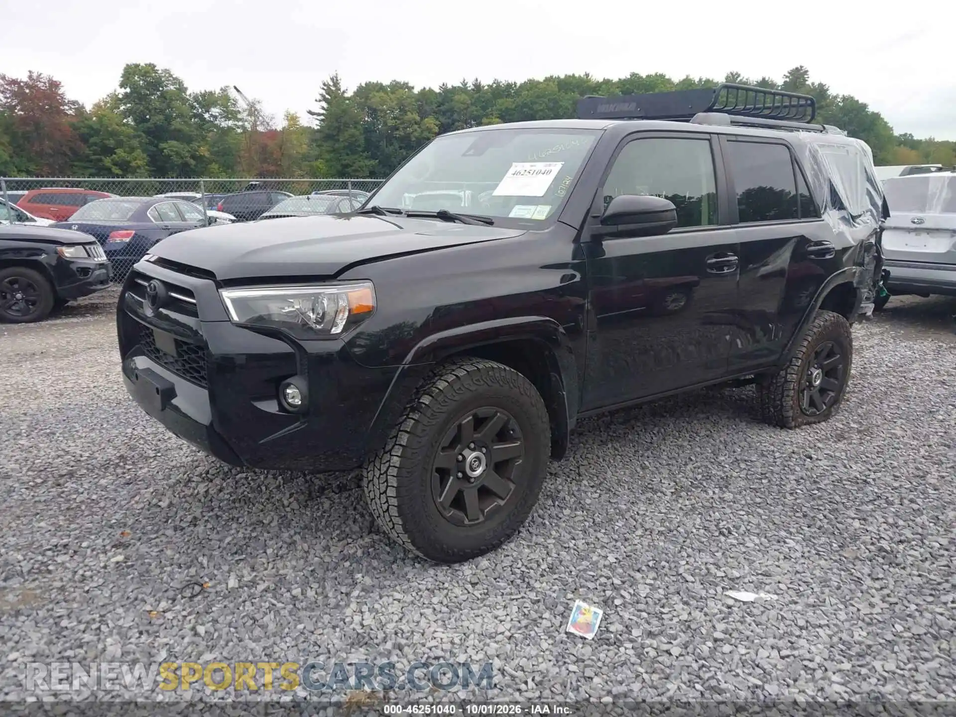 2 Photograph of a damaged car JTEBU5JR4M5912917 TOYOTA 4RUNNER 2021