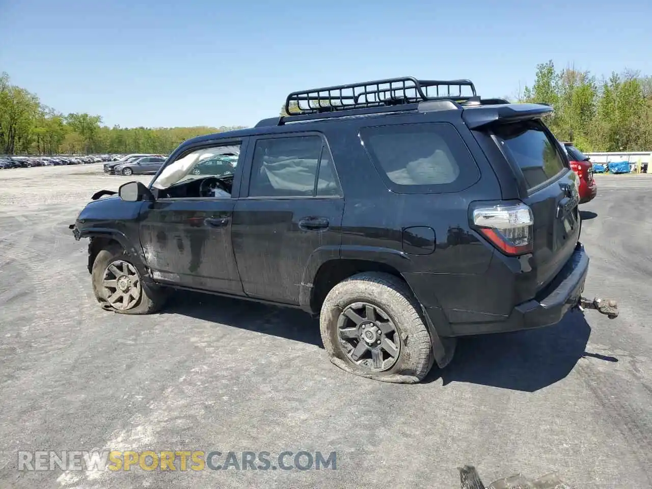 2 Photograph of a damaged car JTEBU5JR5M5872654 TOYOTA 4RUNNER 2021