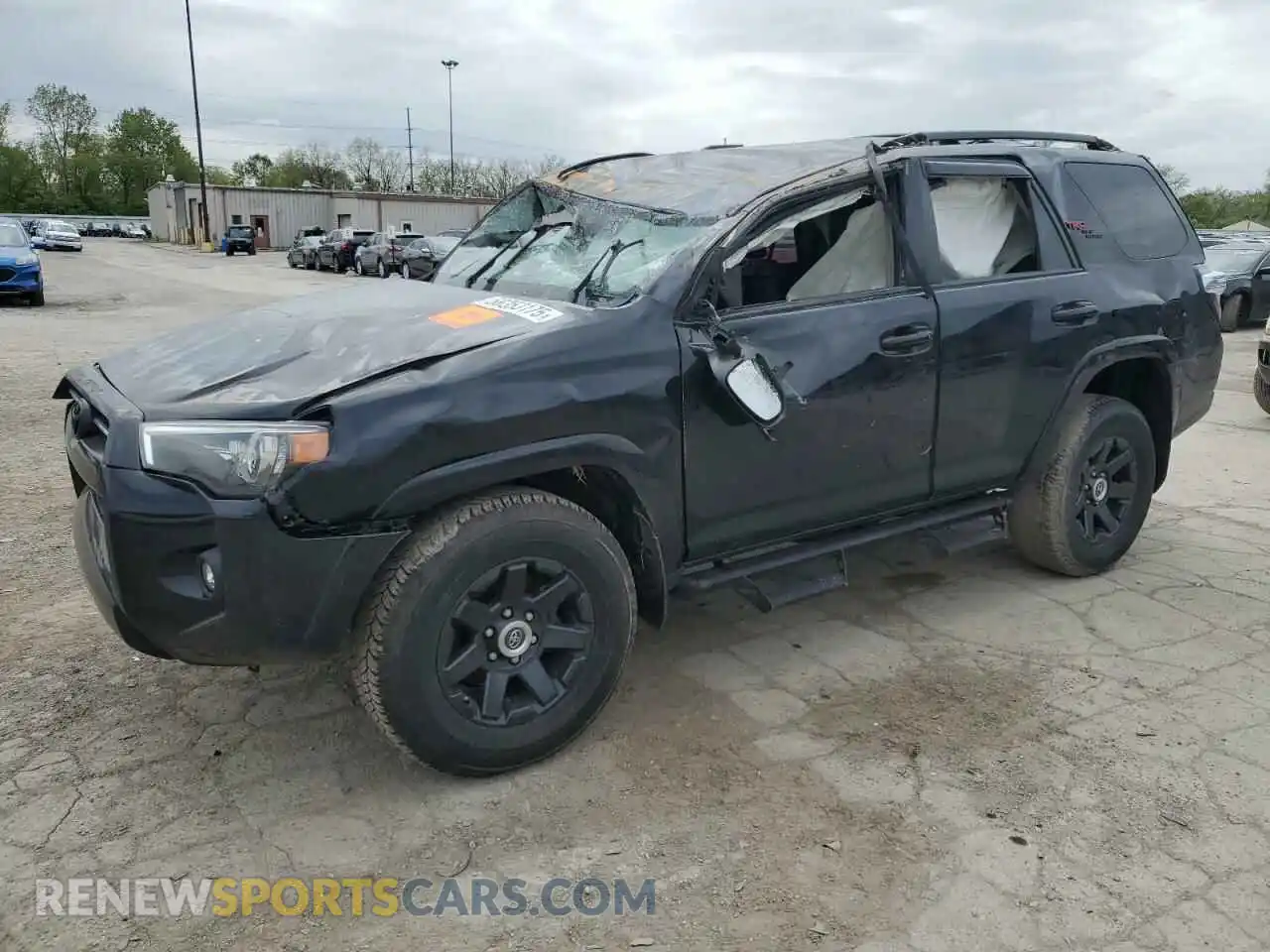 1 Photograph of a damaged car JTEBU5JR7M5959844 TOYOTA 4RUNNER 2021